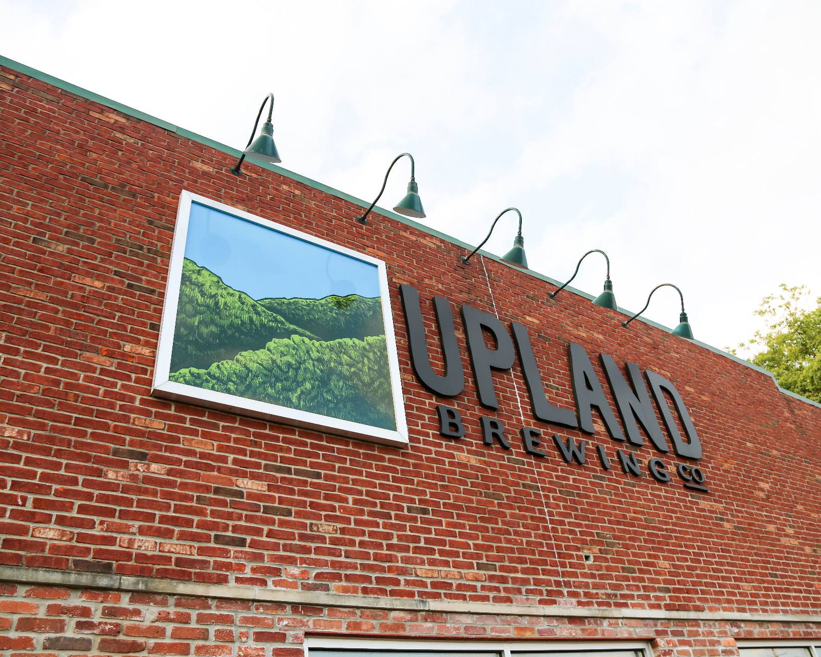 The original Upland brewhouse in Bloomington