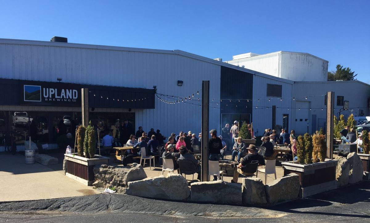 The Tap Room at Profile Brewery in Bloomington, Indiana